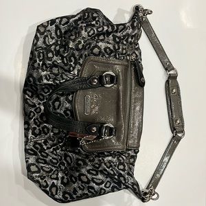 RARE ~ Coach Madison Audrey Ocelot Jacquard Purse - Open to offers!!